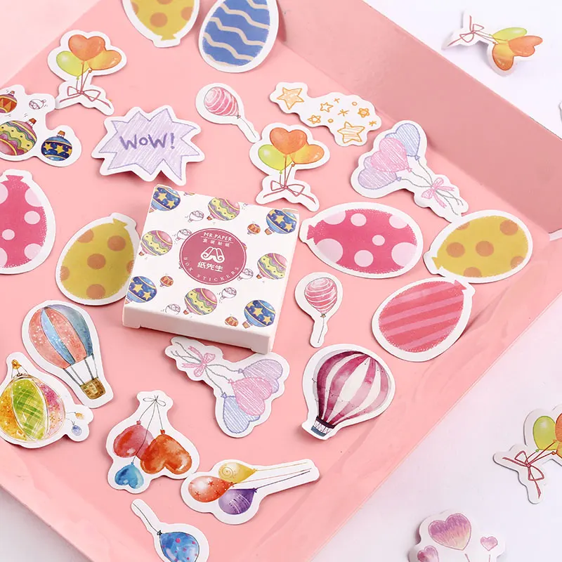 40pcs/pack Fashion Summer Paper Sticker Album Diy Diary Sticker Handbook Decoration Label Scrapbooking Sticker Label