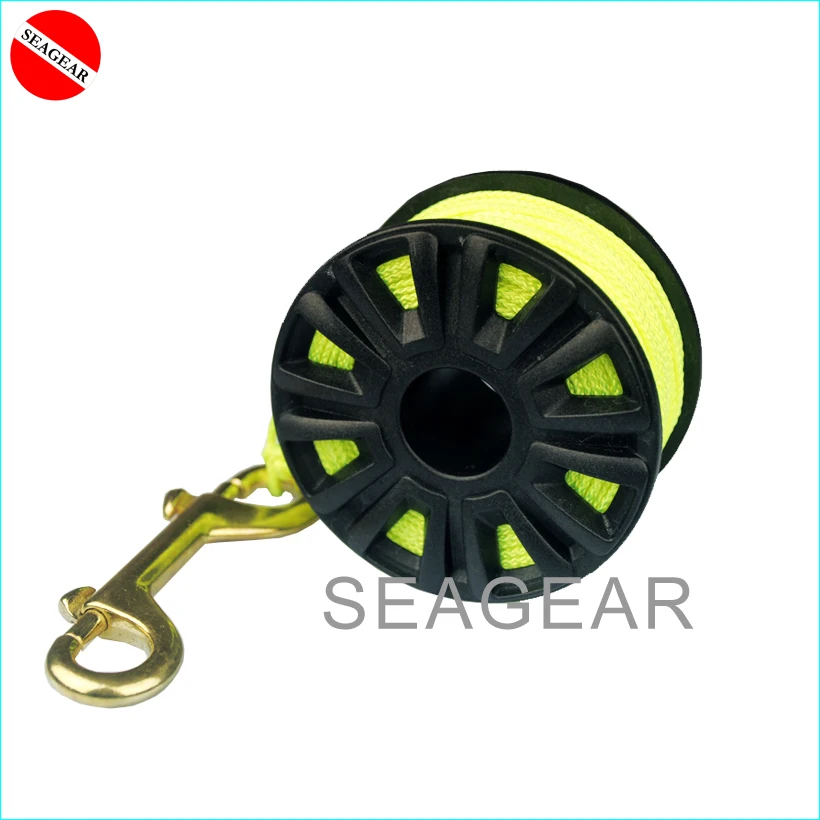 Dive Gear Seagear Scuba Diving Finger Reel 100feet Dive Spool And Daul