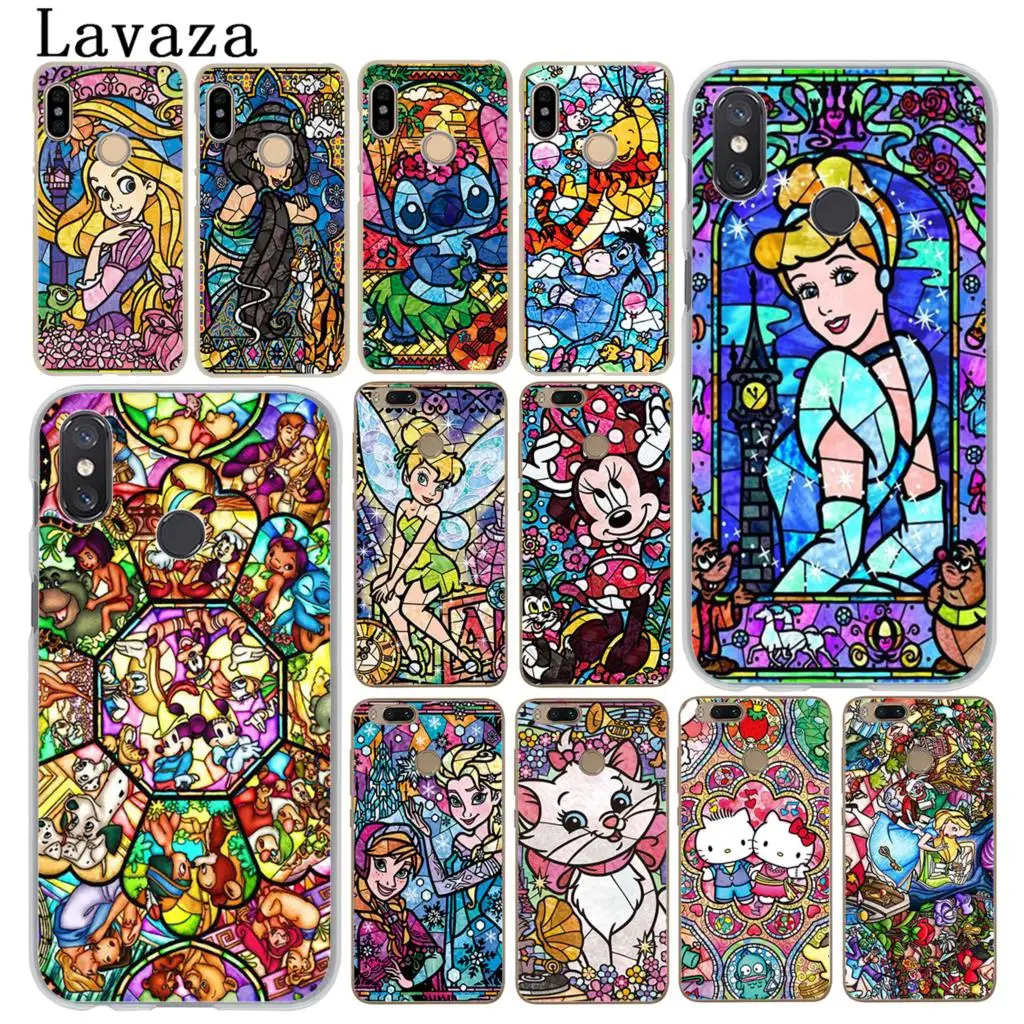 

Lavaza fairy tale stained glass Alice Phone Case for Xiaomi MI 9 9T A3 Pro CC9 CC9E 8 SE A2 Lite A1 pocophone f1 6 6X 5X MAX 3