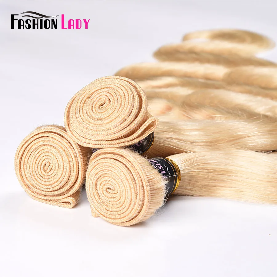 Модные женские перуанский Волосы remy платиновый блондин пучки волос с Frtonal 100% человеческих волос 3 Связки с закрытием кружева фронтальной
