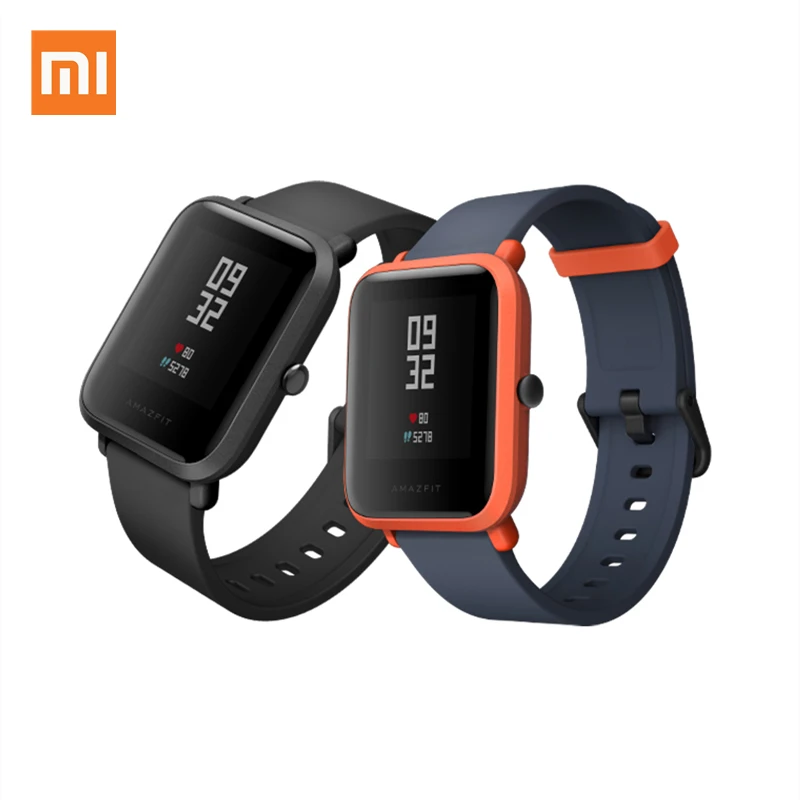 XIAOMI Midong Youth Verison Smart Watch Sport IP68 Waterproof GPS+GLONASS Tracker PPG Heart Rate Monitor English Language Mi Fit XIAOMI Midong Youth Verison Smart Watch Sport IP68 Waterproof GPS+GLONASS Tracker PPG Heart Rate Monitor English Language Mi Fit