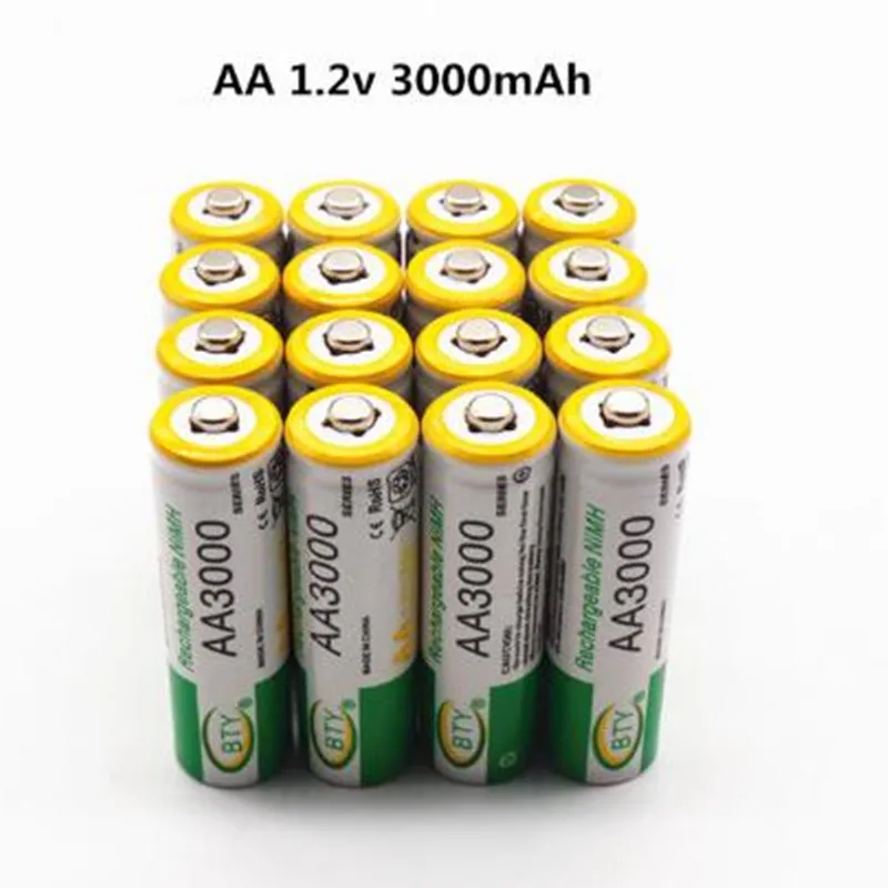 8 шт Dolidada AA батарея 3000 1,2 V Quanlity аккумуляторная батарея AA 3000mAh BTY Ni-MH 1,2 V аккумуляторная батарея+ зарядное устройство