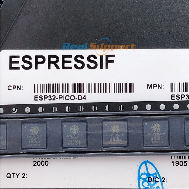 US $2.000.00 ESP32PICOD4 ESP32 chip preprogrammed with AT or other customized firmware FW