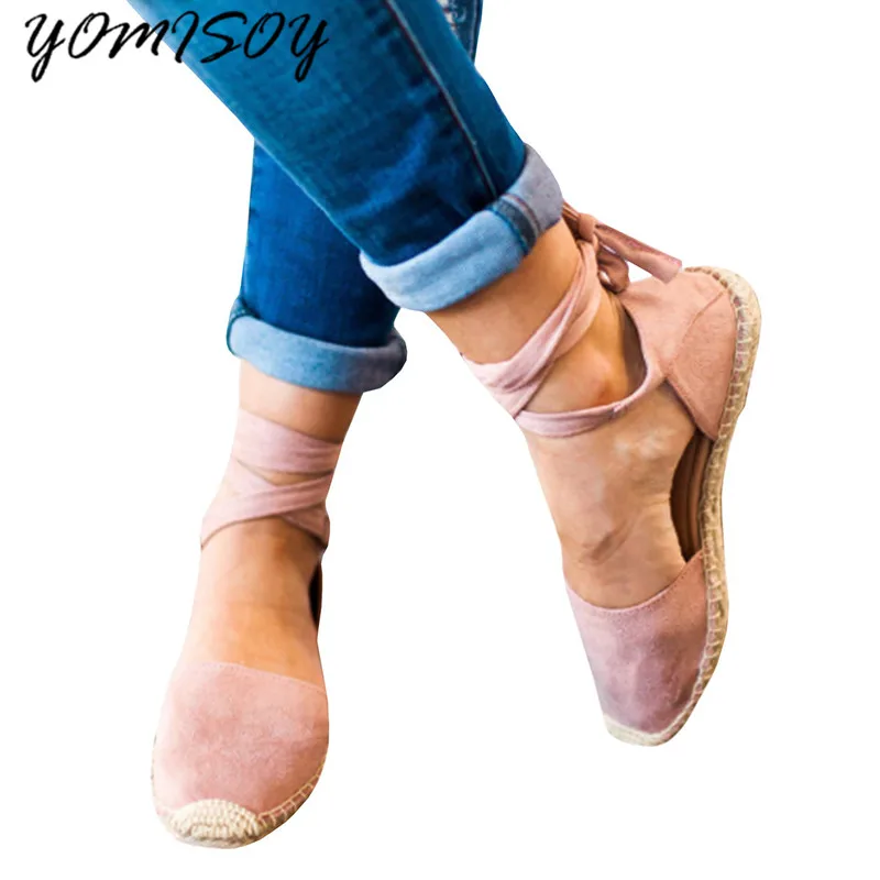 flat ankle wrap espadrilles