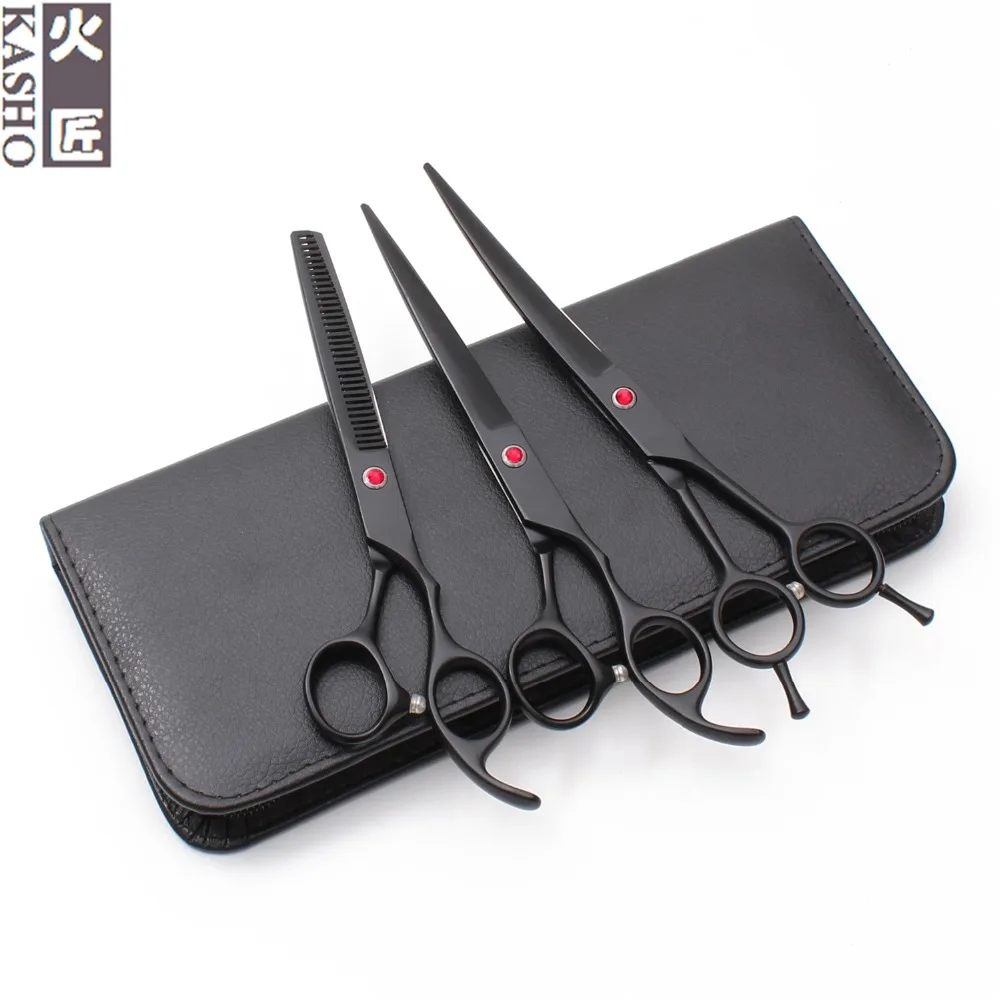 Животное ножницы 7 &quotH3102 U3Pcs остроконечная ручная класс собак Уход за лошадьми