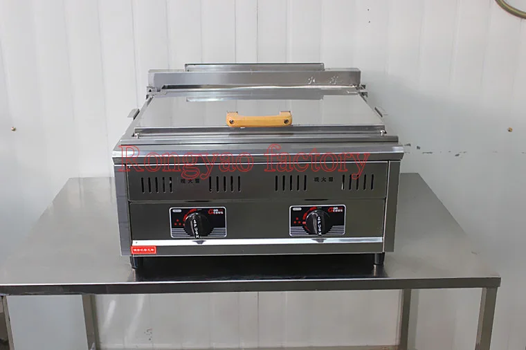 Теплоизоляционная защита легко работать сковорода жареное мясо пельменный аппарат Тип стола один слот коммерческий хлебная машина