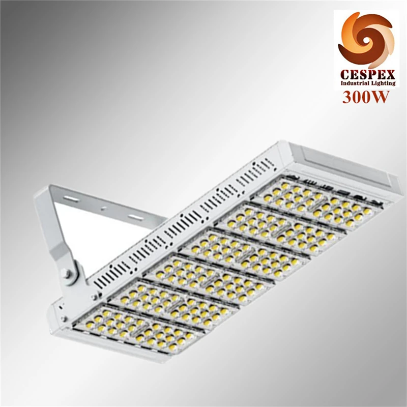 

50000h long life span 80Ra high CRI 5000K AC110V 220V 240V 300W LED stadium light high mast tunnel LED floodlight