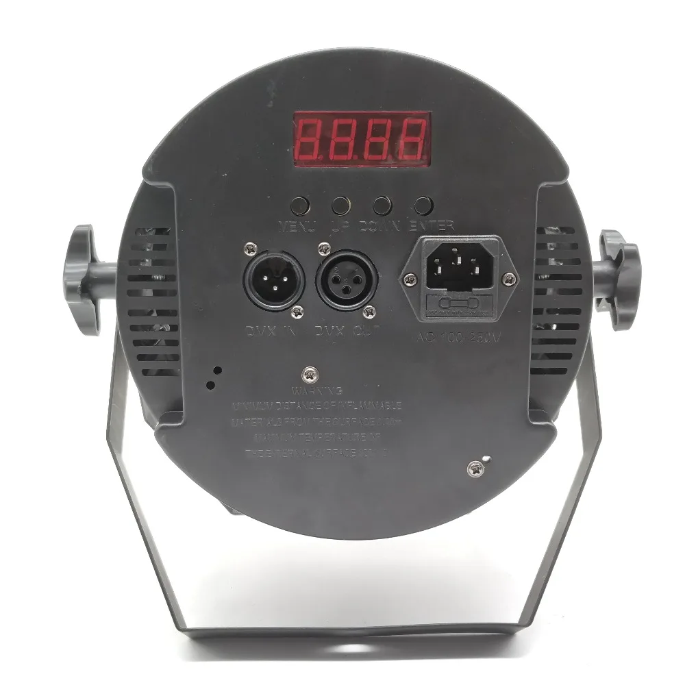 Светодиодный Par 18x12W RGBW светодиодный светильник для сцены с DMX512 дискотеки DJ