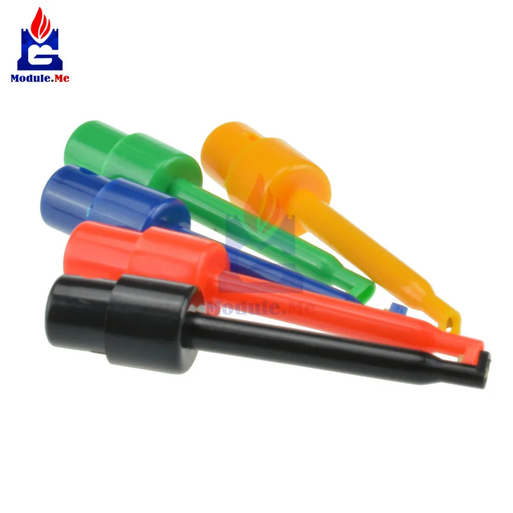 

20pcs for Electronic Testing Large Size Round Single Hook Clip Test Probe