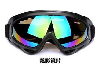 Outdoor riding motorcycle goggles sport goggles X400 windproof sand fan tactical ski goggles
