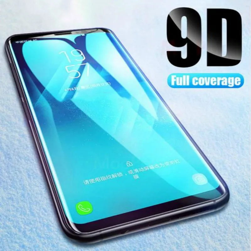 

9D Tempered Glass Full Glue Cover for Xiaomi Mi 9 SE A1 6X 5X 8 A2 Lite Full Cover Protective Glass For Redmi note 7 pro Film
