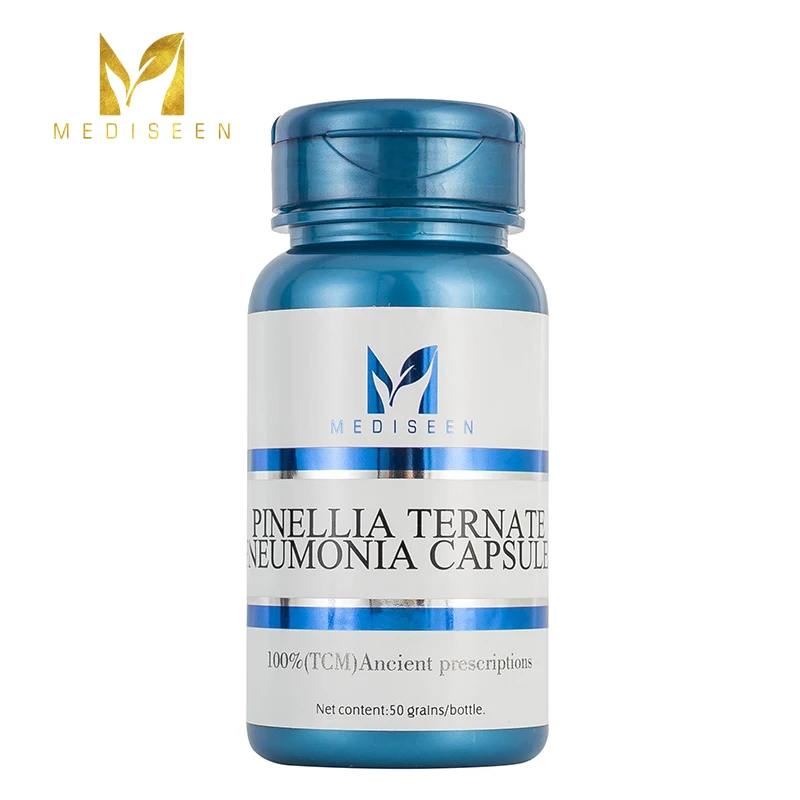 Капсулы Mediseen Pinellia ternate pnemonia лечение пневмонии гемоптиза эффективный при