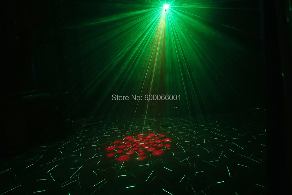 stage laser light rg beam light holiday LED projector DJ disco home party Sound Activated lighting  (10)