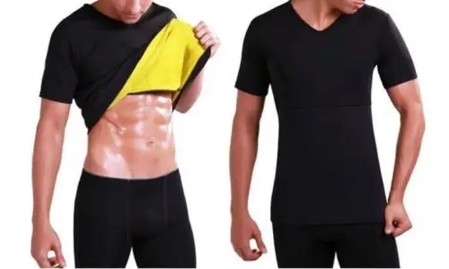 

Hot Sale Men Thermal Body Shaper Slimming Shirt Thermo Neoprene Sweat Sauna Waist Trainer Corset shapewear Tee