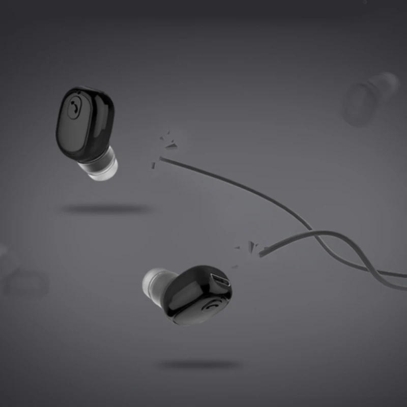 Беспроводной Bluetooth одиночный наушник легкий мини наушники для спорта