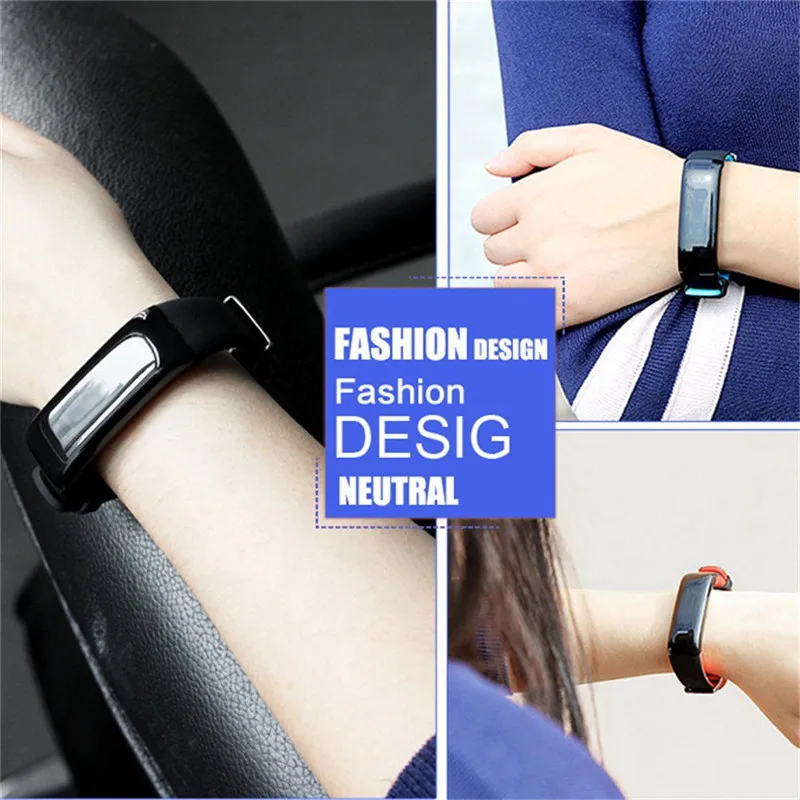 Пульсометр часы крови Давление Smart Band P1 плюс умный Браслет монитор сердечного