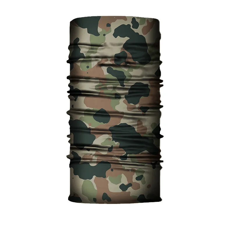 Военная камуфляжная унисекс хлопковая армейская Байкерская бандана Мужская хип-хоп повязка на голову