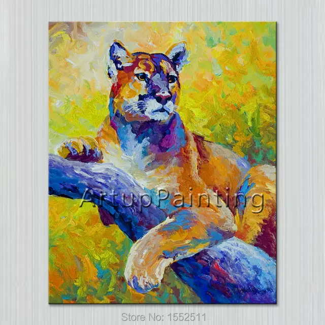 abstract animal painting