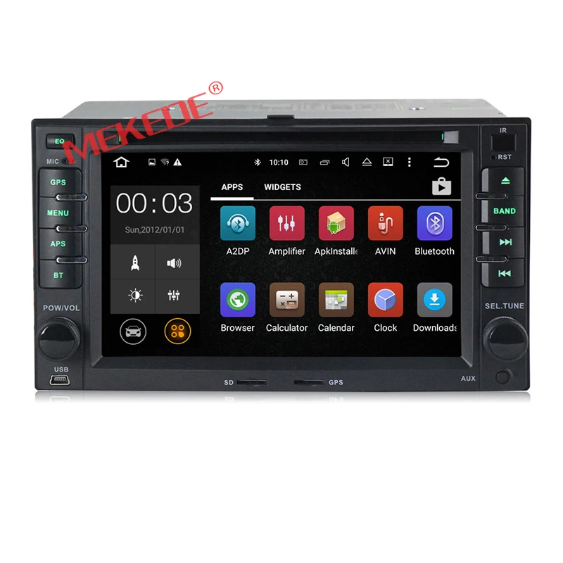 2din в тире Android7.1 KIA Cerato Sportage Ceed Sorento РИО автомобиля DVD gps навигации Авторадио Стерео