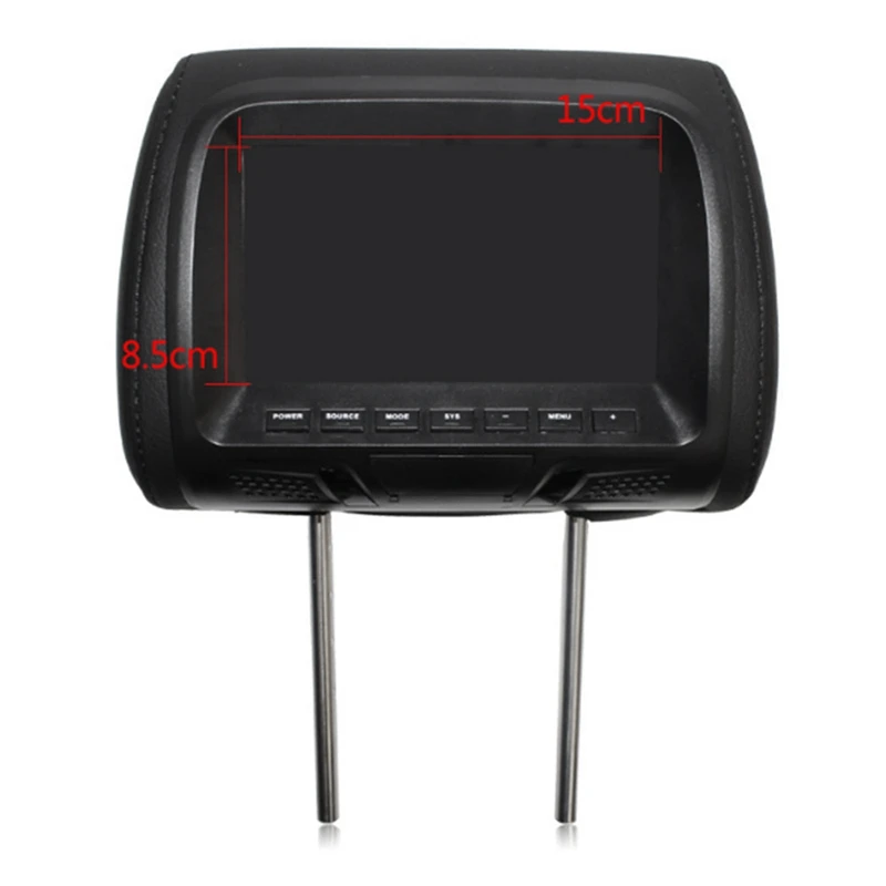 

Car Universal 7 Inch Rear Car Headrest Type Hd Digital Screen Image Lcd