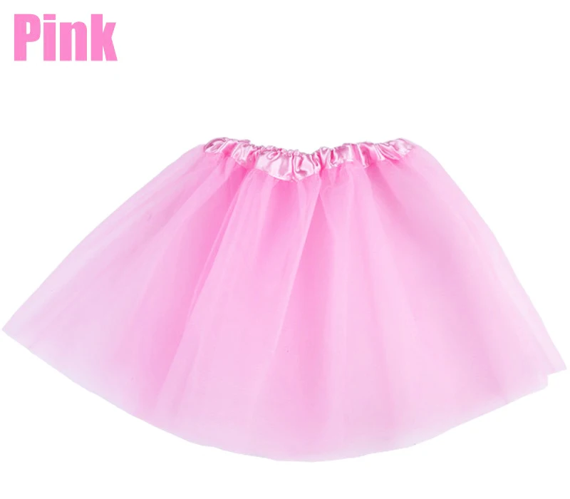 Новая Одежда для маленьких девочек розовый юбка-пачка принцессы балетная юбка для девочек бальное платье Pettiskirts День рождения шифон тюль юбки