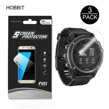 

3 Pack For Garmin Fenix 3 Full Cover 7H Anti-shock Explosion Proof High Clear Screen Protector film for Garmin fenix 3 HR