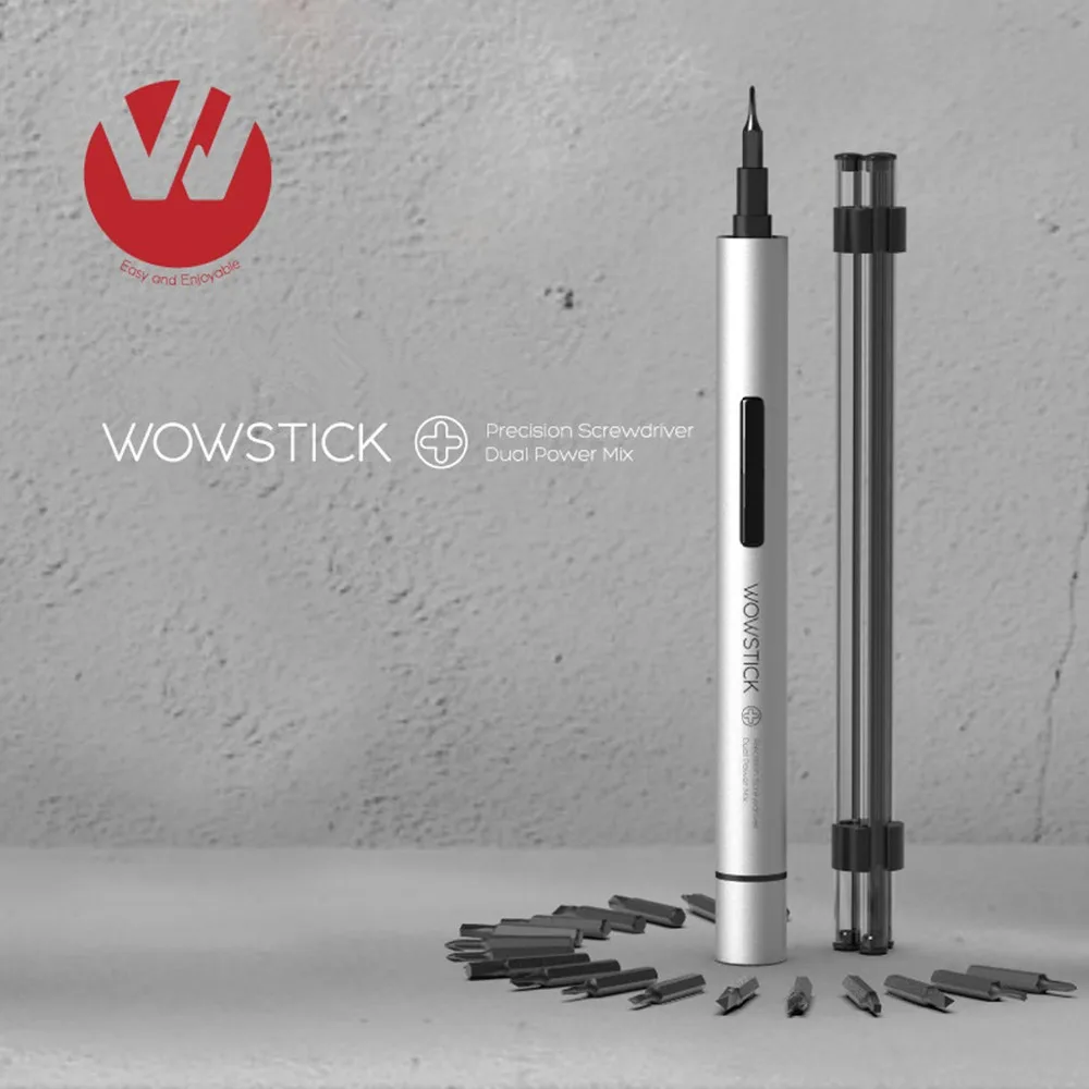 Xiao mi jia Wowstick 1P+ 19 в 1 Электрический шуруповерт Alu mi nium Body DIY ремонт настольных инструментов работа с mi home умный дом Комплект