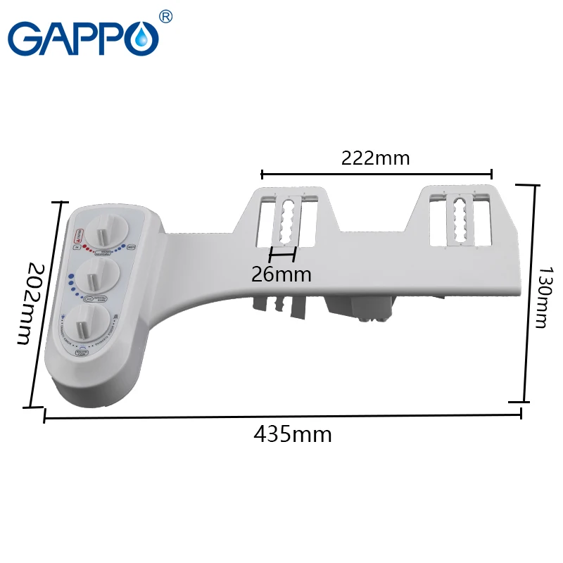 GAPPO сиденье для унитаза простое чистое сиденье для унитаза биде, туалетное сиденье с крышкой интеллектуальная умная мойка биде abattant wc tapa wc