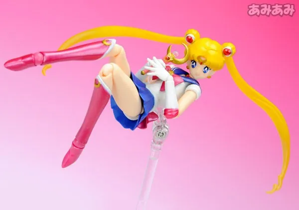 Японское аниме "Pretty Guardian Sailor Moon" Оригинальная фигурка BANDAI Tamashii нация СВЧ/S. H. Figuarts-Сейлор Мун