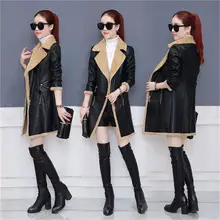 Новое Женское длинное пальто на осень и зиму, новая дикая хлопковая одежда, Женская ветровка-пуховик, пальто TX06