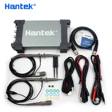 Hantek официальный 6074BD USB осциллографы 4 канала 70 МГц Osiclloscope цифровой ПК Ручной Osciloscopio+ 25 МГц генератор сигналов