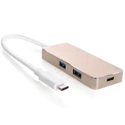 Тип C USB 3,0 хаб 3 Порты и разъёмы USB-C несколько USB spiliter 3 Порты и разъёмы s адаптер для 12 дюймов Macbook Новый a30