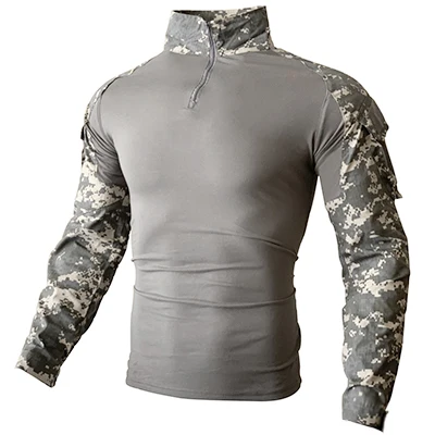 Военный стиль, армейская боевая униформа Airsofts, тактические топы, камуфляжная тактическая одежда, мужская военная форма - Цвет: 3