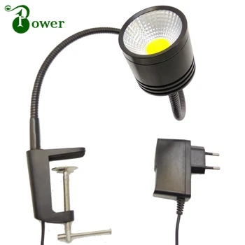 Светодиодсветильник с зажимом для работы по дереву COB 5 Вт|clamp led|clamp lightled clamp light |
