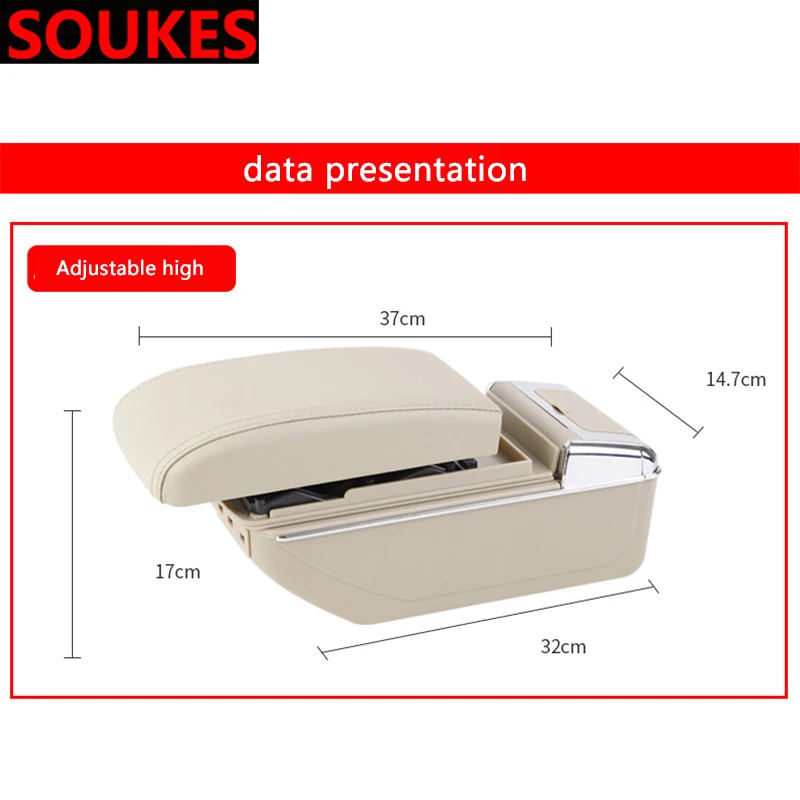 Модифицированный автомобильный подлокотник центральная консоль коробка для хранения для Chevrolet Cruze Aveo Captiva Lacetti TRAX Sail Epica Lada Granta Kalina Prio