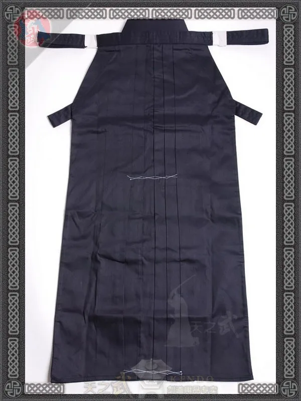 Высококачественная темно-синяя спортивная одежда Kendo Iaido Aikido Hakama форма для единоборств