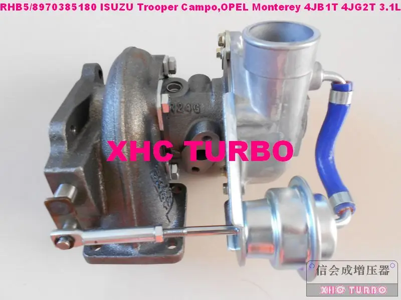 Турбокомпрессор RHB5 VI95 8970385180 для ISUZU Campo Trooper HOLDEN Jackaroo OPEL Monterey 4JB1T2. 8L 97HP