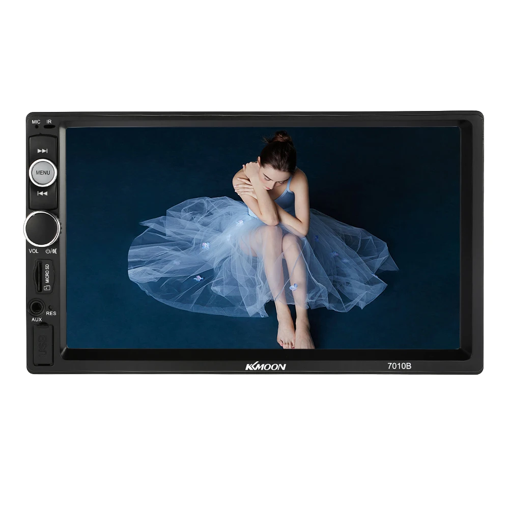 

7" HD Bluetooth Autoradio Car Stereo Radio FM USB Aux Input 2Din Car MP5 Multimedia Player For passat b6 ford focus 2 kia rio 3