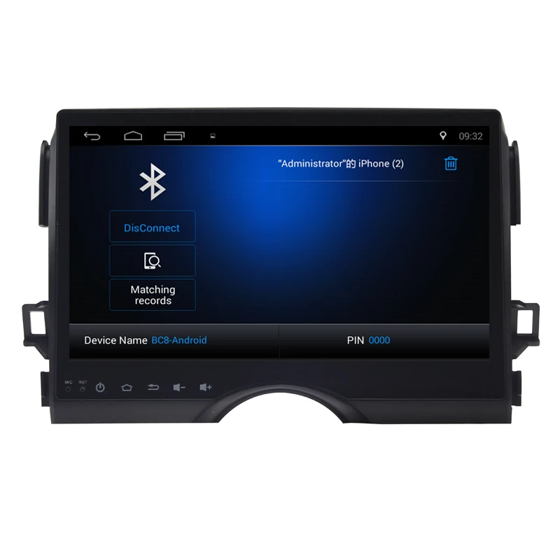 Perfect 10.2"Android 7.0 ! Car DVD PC Multimedia DVD Player GPS Navi Stereo Radio Fit Toyota Reiz 2010-2011 2012 2013 3G WIFI OBD CAMERA 5
