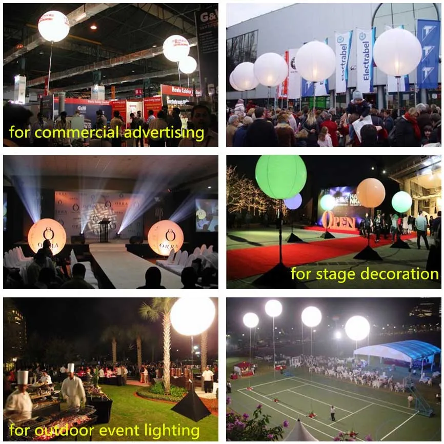 led stand balloon