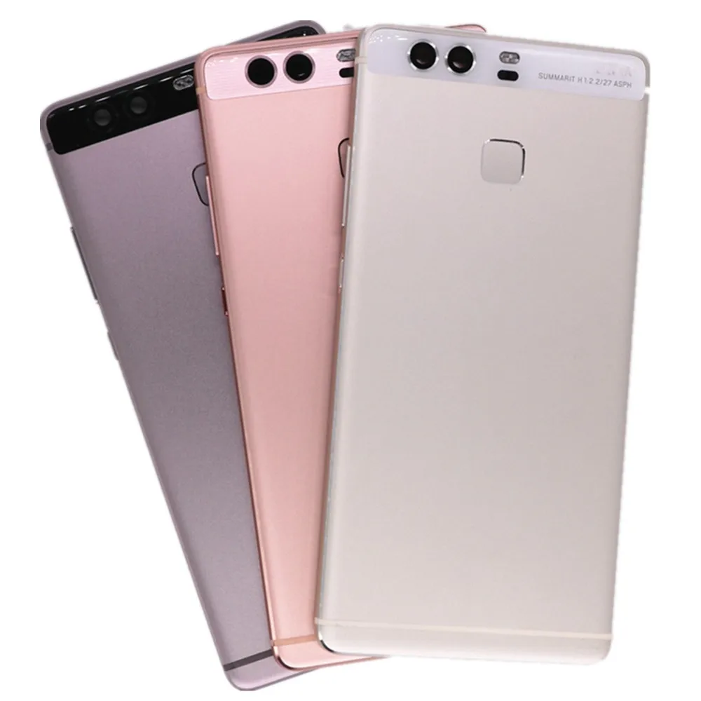 Для huawei P9 Plus задний корпус(с датчиком отпечатков пальцев) замена двери батареи!(золото/серебро/серый/белый/розовое золото