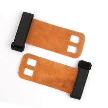 Crossfit гимнастические защитный Шестерни кожаный чехол Защита ладони Тяжелая атлетика штанги Перчатки Нескользящие SportsBarbell PullupGlove