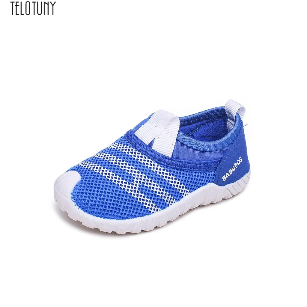 

TELOTUNY Infant Baby Boys Girls Mesh hole ventilation casual flat shoes kids Breathable Sport Run Sneakers Shoes Z0314