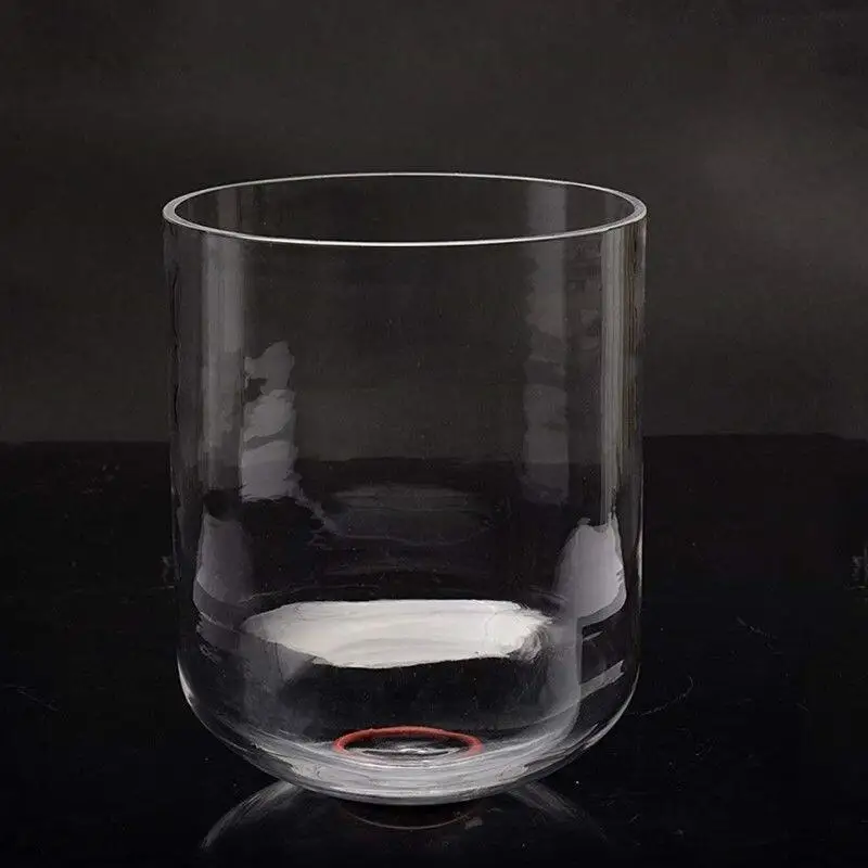 

TOPFUND Clear Quartz Crystal Singing Bowl F Note Heat Chakra 6" free mallet and o-ring included