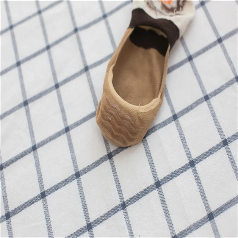 2018 Модные женские носки-лодочки, изготовленные с милым мультяшным дизайном, упаковка из 6 пар для продажи