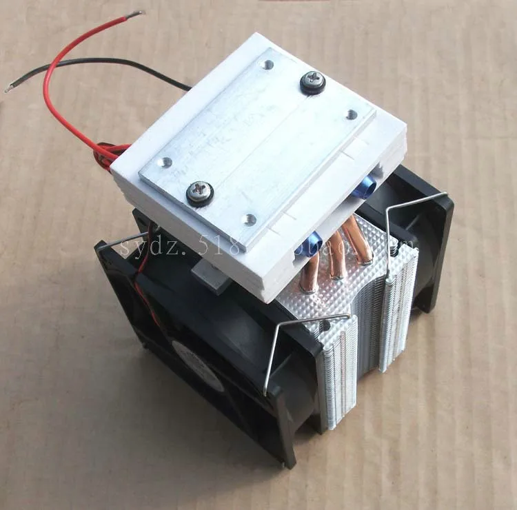 72W 12V ThermoElectric Peltier Air Cooling Heating For Small Refrigeration Dehumidification Diy Kit 10