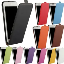 Ретро Роскошный из искусственной кожи чехол флип-чехол для телефона Вертикальный флип-чехол сумка для iPhone 5G 5S SE 5C 4S 7 8 Plus 6G 6S Plus X