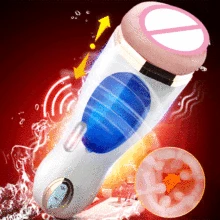 Fast Stretch Penis Enlargement Pussy Male Masturbation Cup Soft Oral Vaginal Vibrator Sexual Sound Masturbator Sex Toys for Men