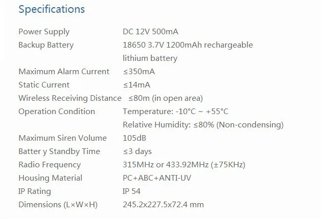 Большие скидки CHUANGO ws-280 Беспроводной Открытый Strobe Flash сирены тревоги Системы