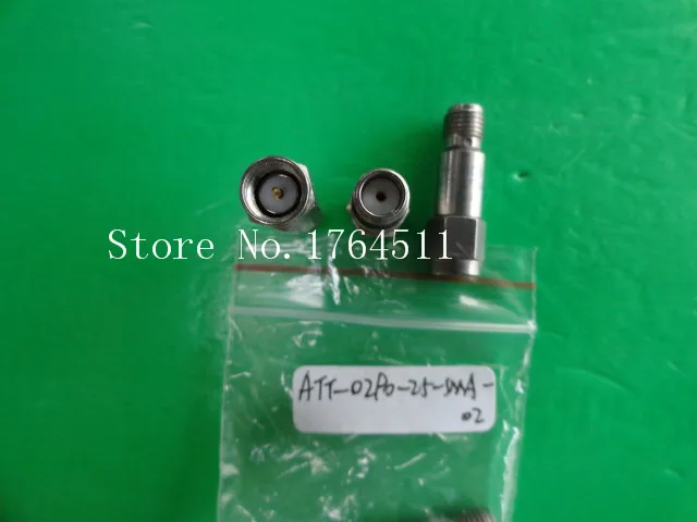 

[BELLA] MIDWEST ATT-0290-25-SMA-02 18GHz 25dB 2W SMA coaxial fixed attenuator --2PCS/LOT